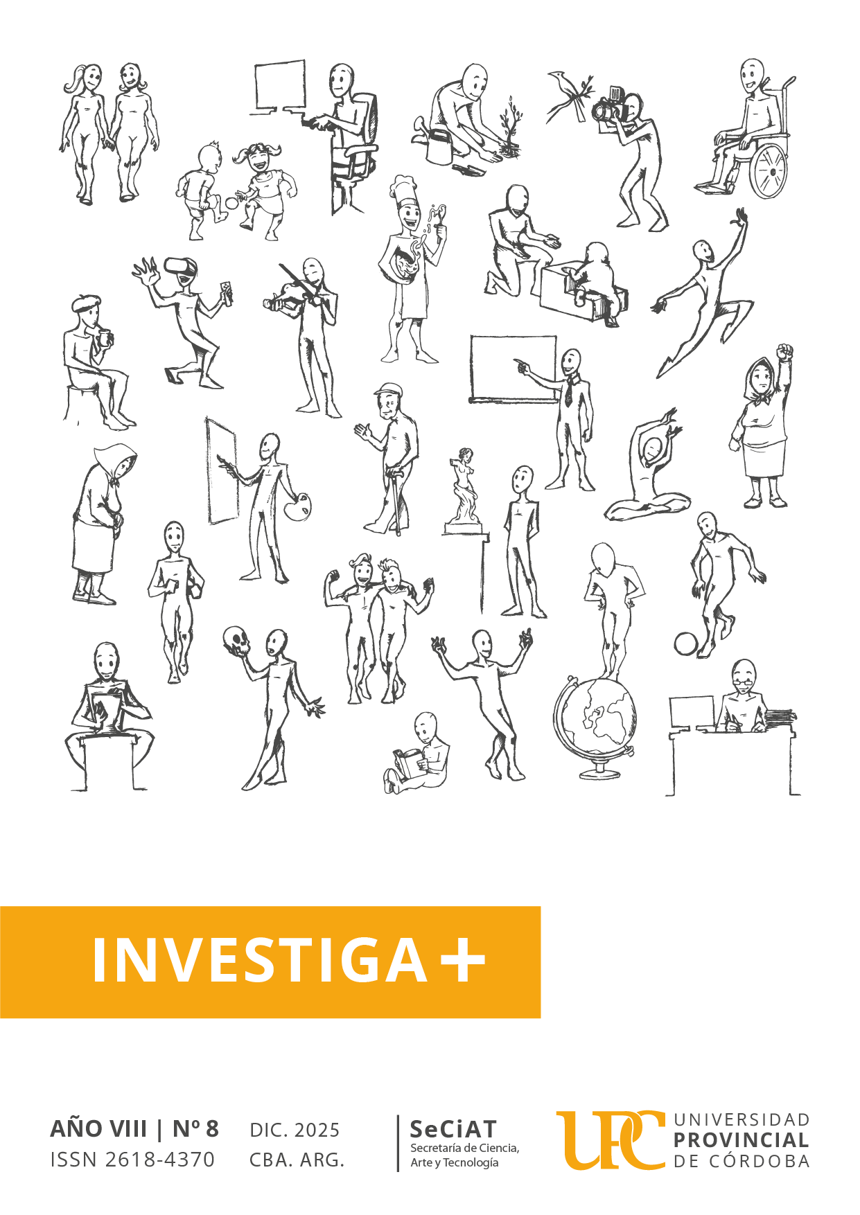 					Ver Vol. 8 Núm. 8 (2025): Investiga+ Año 8
				